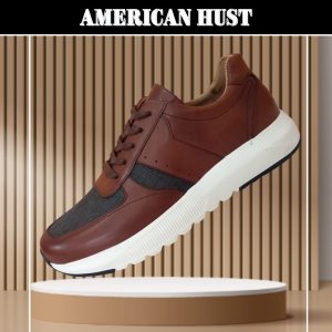 Zapatillas de Cuero Caoba