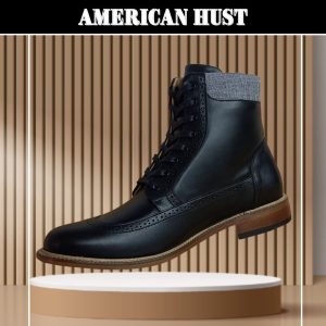 Botines Cuero Negro
