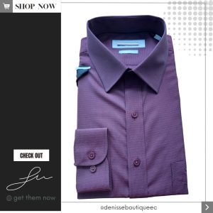 Camisa Vino textura Rombos