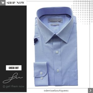 Camisa Celeste