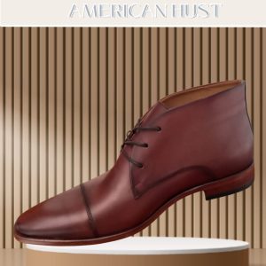 Botin Cuero Caoba