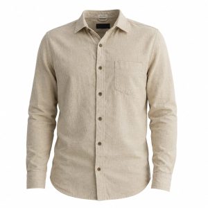 Camisa Lino Premium Beige