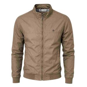 Chaqueta Drill Camel