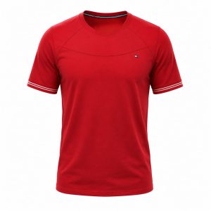 Camiseta Roja con rayas