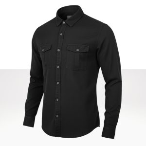 Camisa Negra Hust