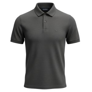 Camiseta Negra Texturizada (Puntos)