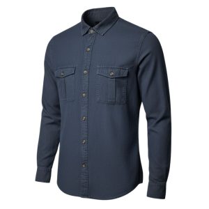 Camisa Azul Hust Comfort