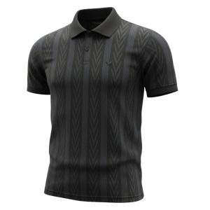 Camiseta con Cuello Ploma Textura