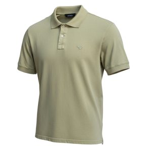 Camiseta con Cuello Verde Cálido
