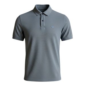 Camiseta Gris Texturizada (Puntos)