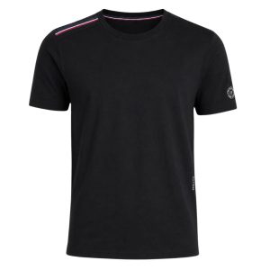 Camiseta Negra diseño Lateral